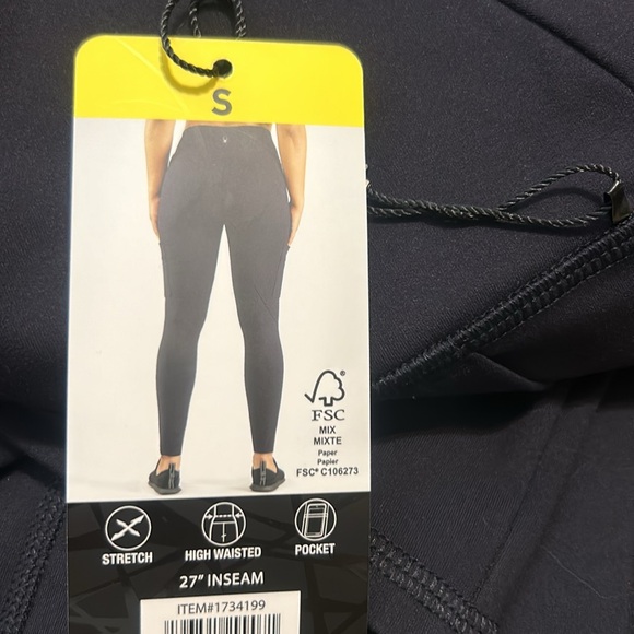 Spyder cargo leggings size S black NWT - Picture 2 of 3